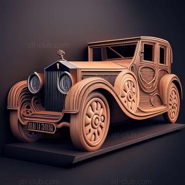 3D модель Rolls Royce Silver Ghost (STL)